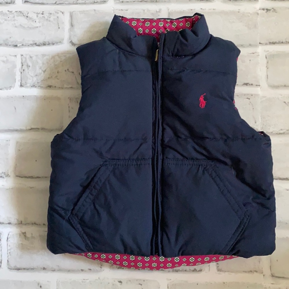 Polo Baby Girl Outerwear Vest